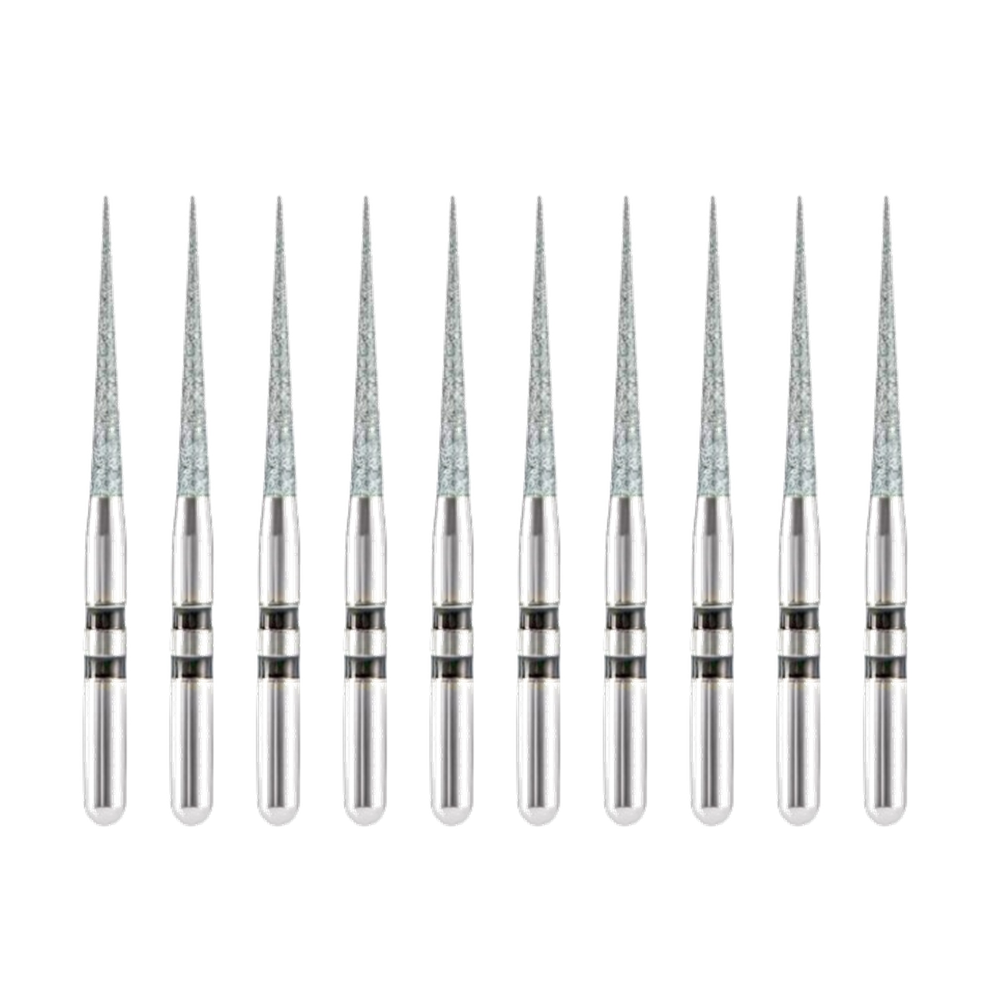 Z166-016S Torpedo Zirconia Diamond Bur FG Coarse grit