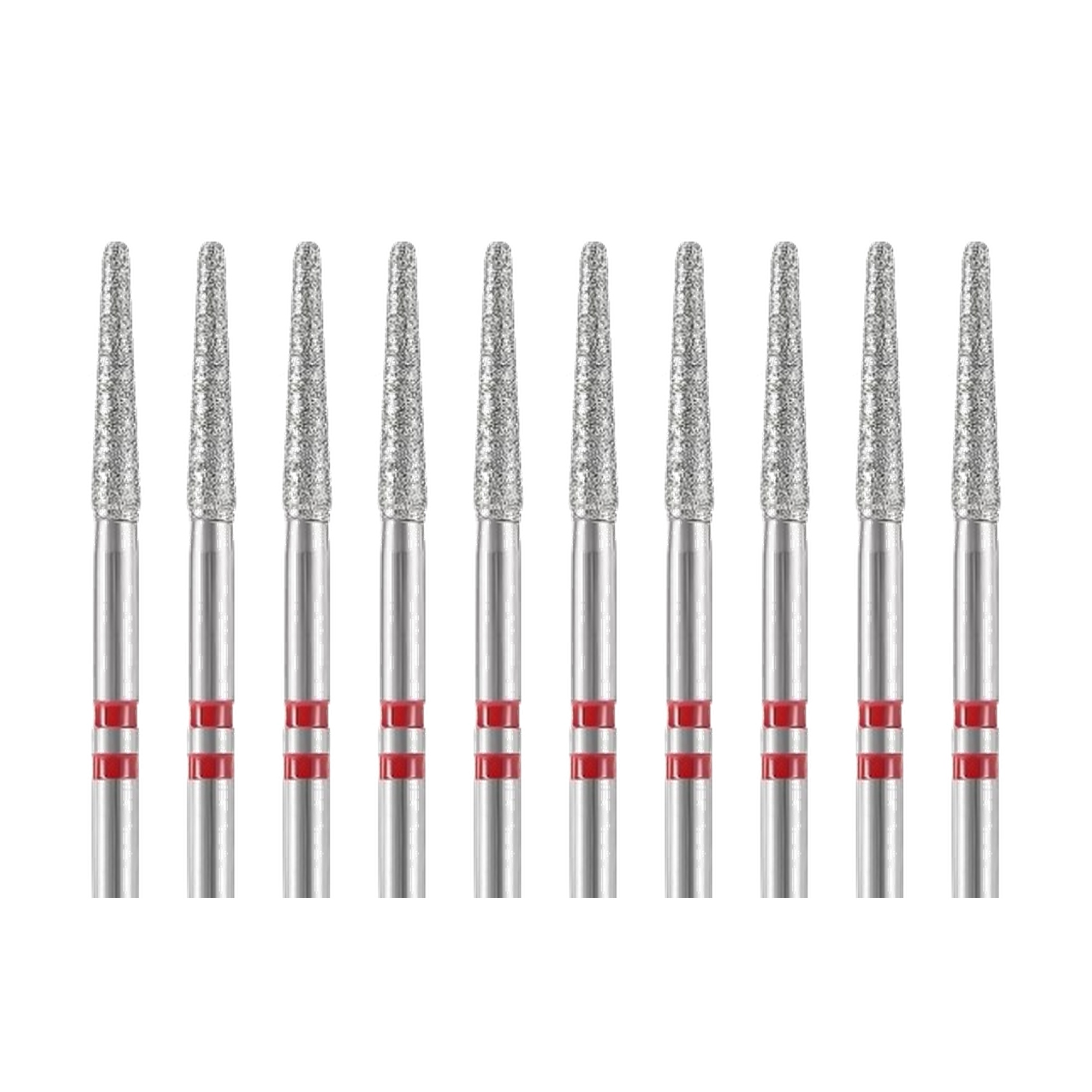Z198-016F Round-End Cone Zirconia Diamond Bur FG Fine grit