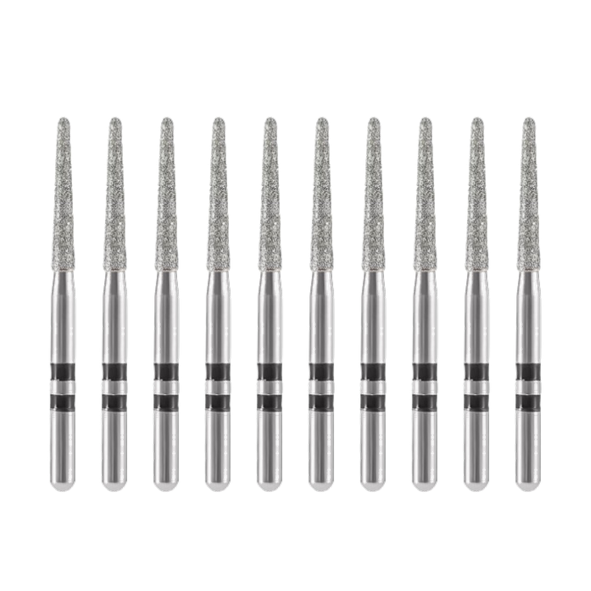 Z199-018S Round-End Taper Zirconia Diamond Bur FG Coarse grit