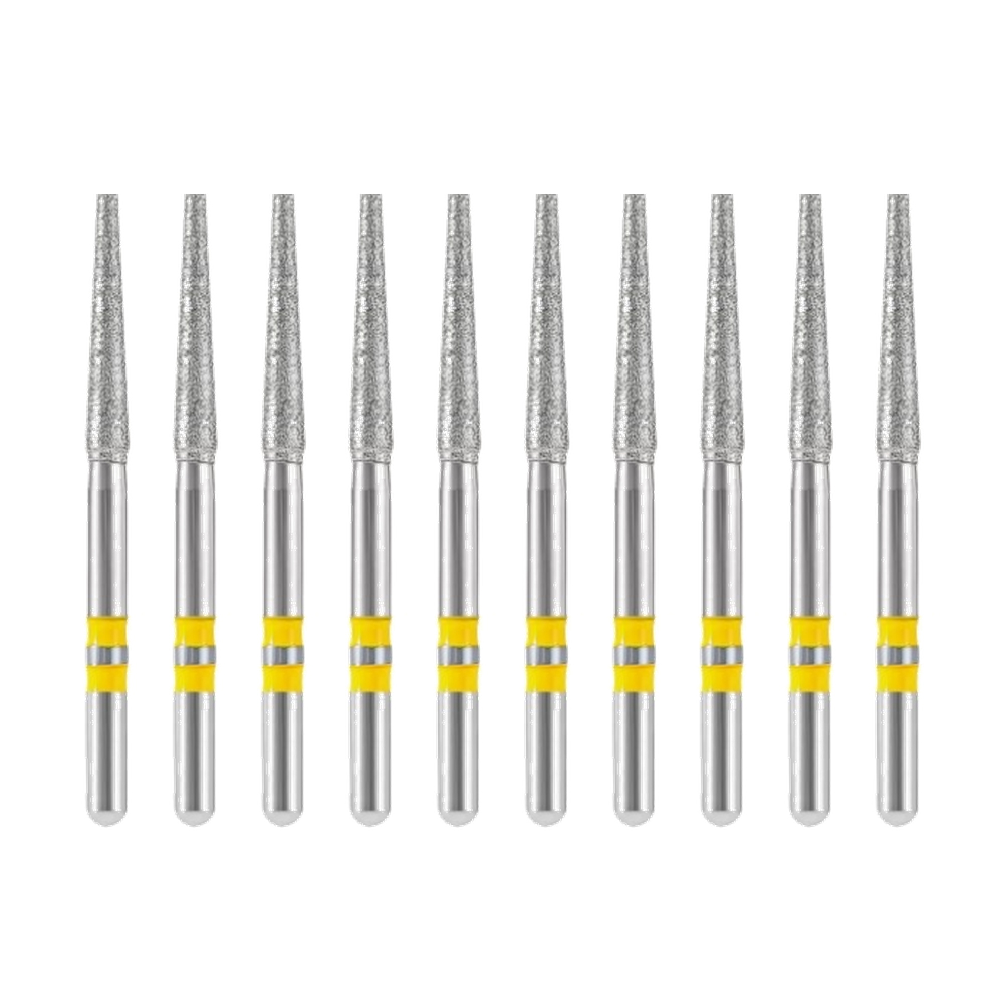 Z553-018EF Flame Zirconia Diamond Bur FG Extra-Fine grit