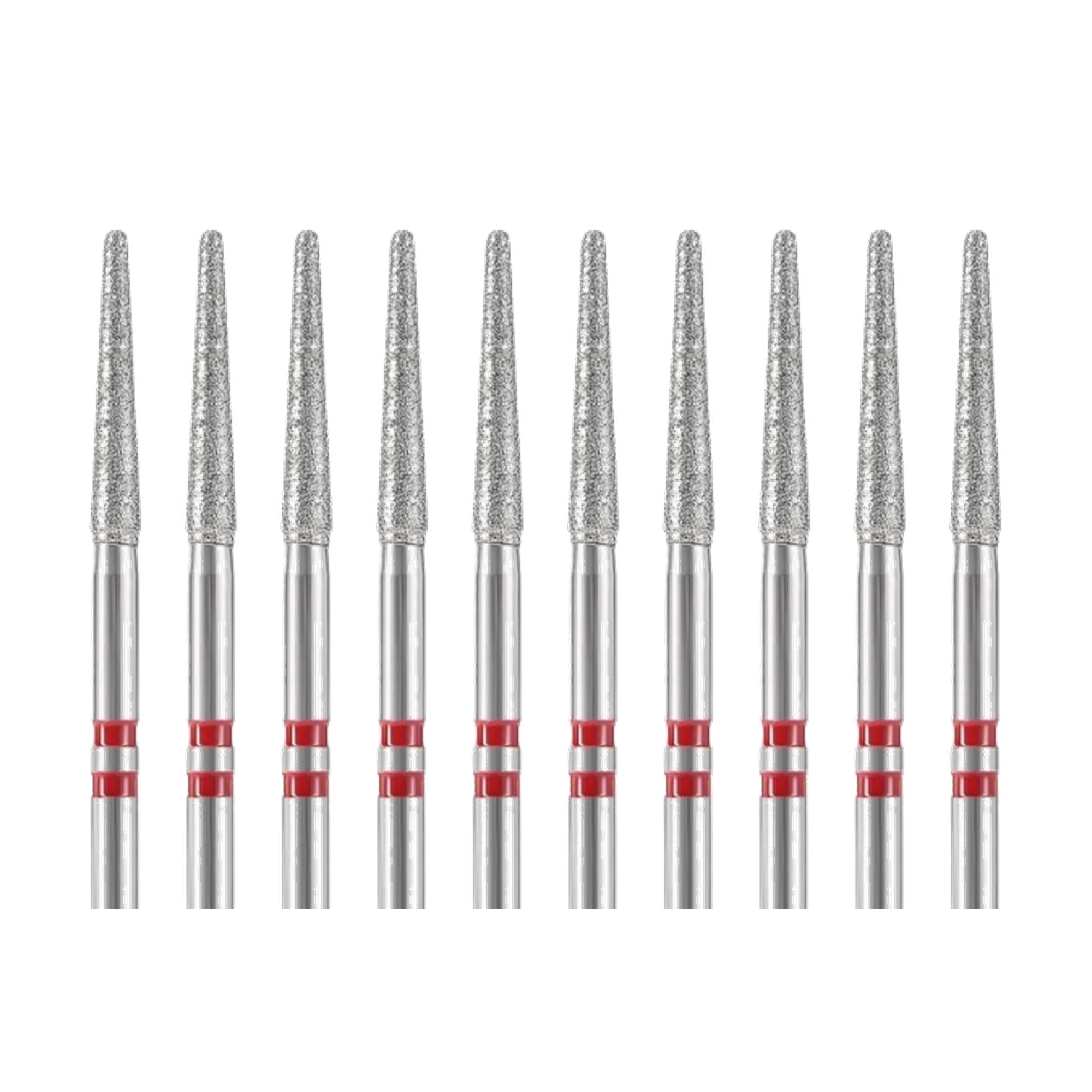 Z553-018F Flame Zirconia Diamond Bur FG Fine grit