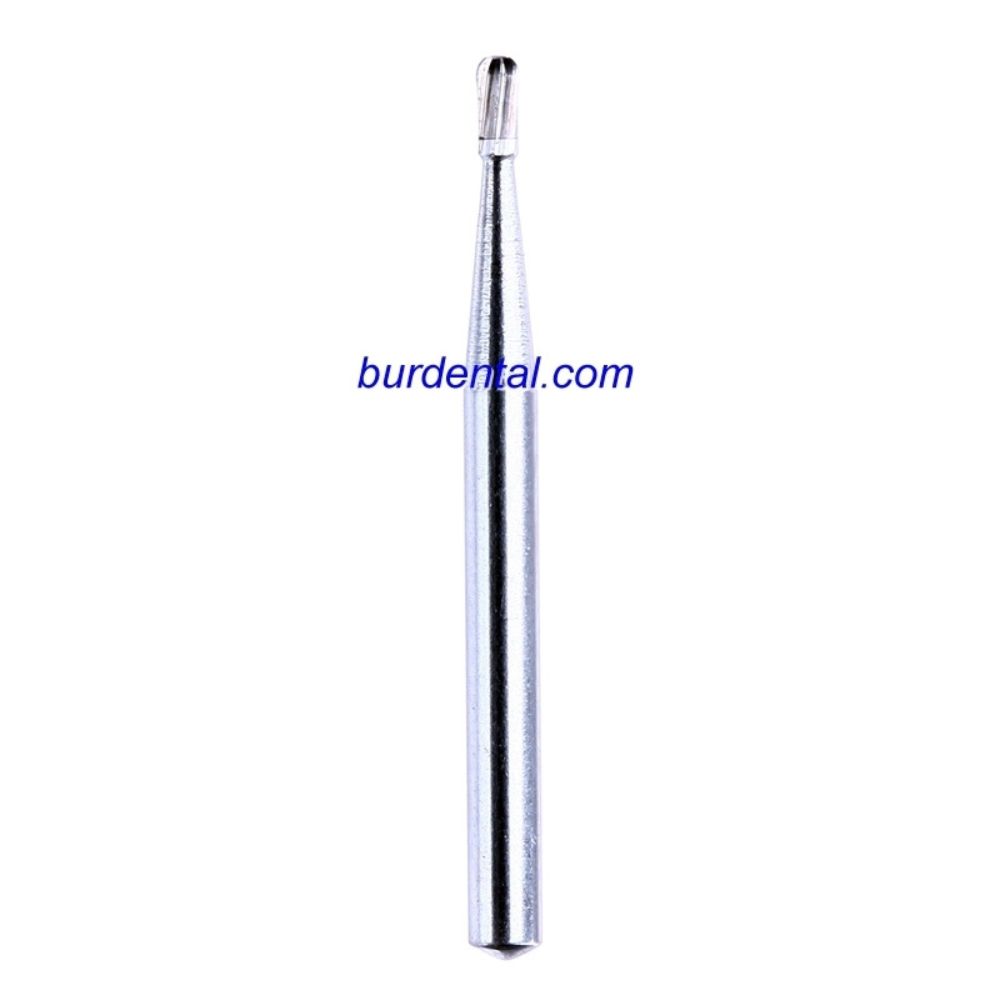 Pear, Plain Cut Tungsten Carbide Burs FG RA