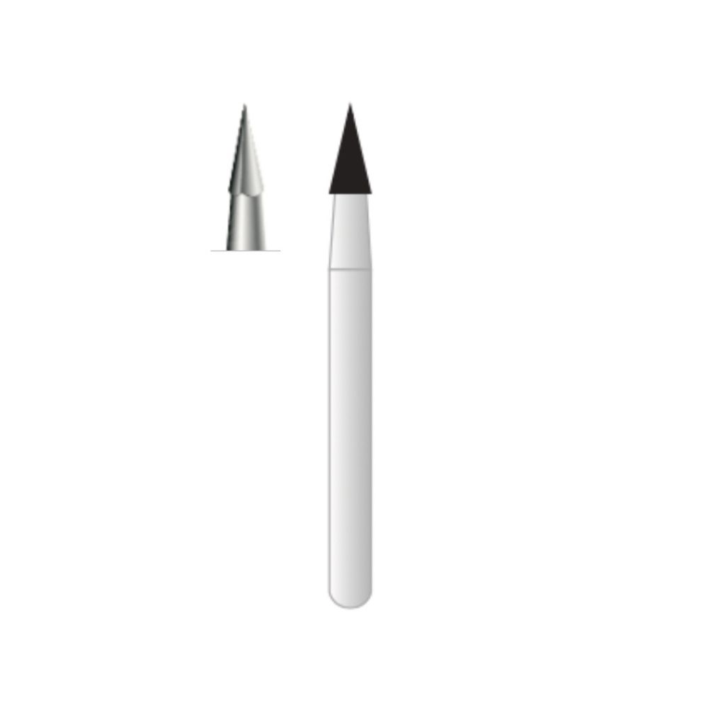 X-Mas Tree, 3 Slided Tungsten Carbide Burs FG