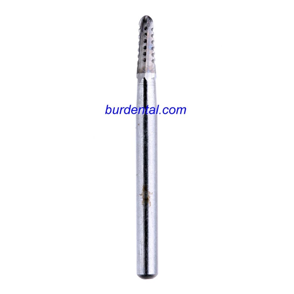 Round Taper, Cross Cut Tungsten Carbide Burs FG