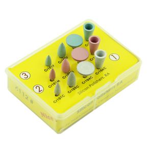 Silicon Polishers Clinic Kits Dental Kits FG High Speed RA Low Speed Dental Polishing Burs Kits for Wholesale