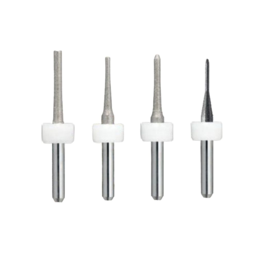 CAD CAM Milling Burs for Sirona MC X5 for Lithium Disilicate With Diamond Coating Laboratory Burs For Wholesale
