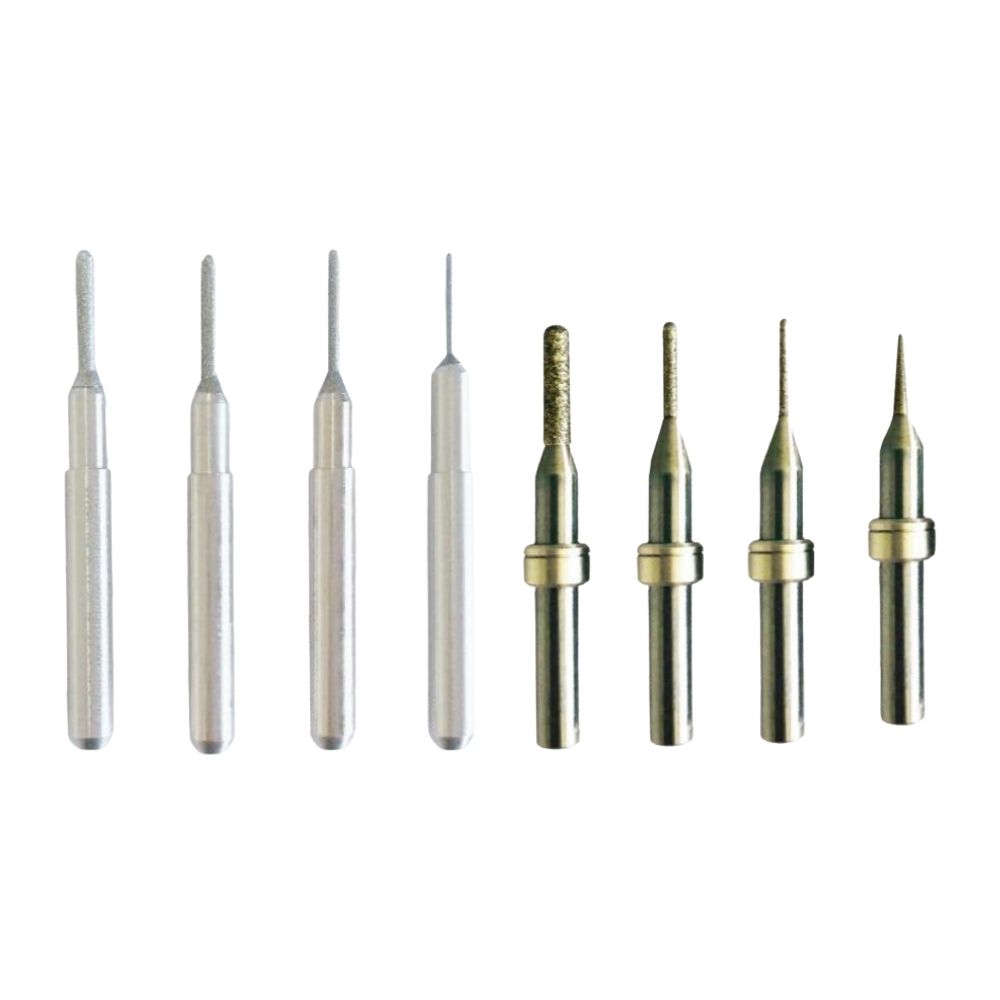 CAD CAM Milling Burs for Arum for Lithium Disilicate With Diamond Coating Laboratory Burs For Wholesale