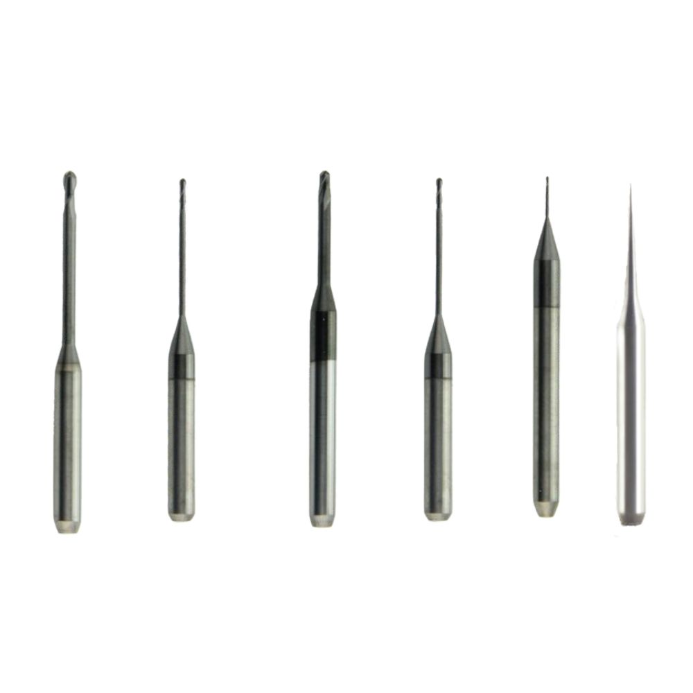 CAD CAM Milling Burs for Roland 50 for Zirconia/PMMA Laboratory Burs For Wholesale