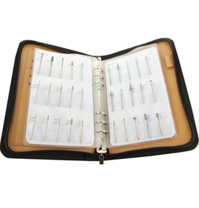 Samples Collection Wallet For HP Diamond Burs, Mounted Stones More Than 100 Specifications