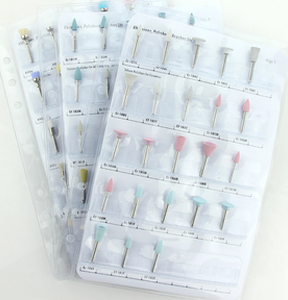Samples Collection Wallet For Polishing Burs FG RA Burs Nearly 150 Specifications