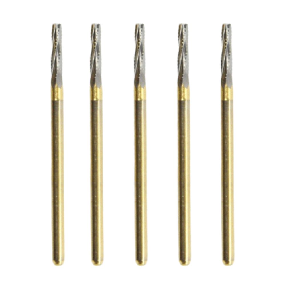 Flat End Taper, Cylinder Extraction Surgical Tungsten Carbide Burs FG High Speed Dental Burs
