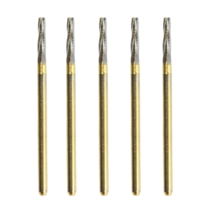 Flat End Taper, Cylinder Extraction Surgical Tungsten Carbide Burs FG High Speed Dental Burs