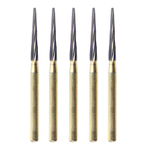Flat End Taper Trimming and Finishing Tungsten Carbide Burs FG
