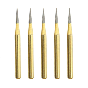 Pointed Taper Trimming and Finishing Tungsten Carbide Burs FG