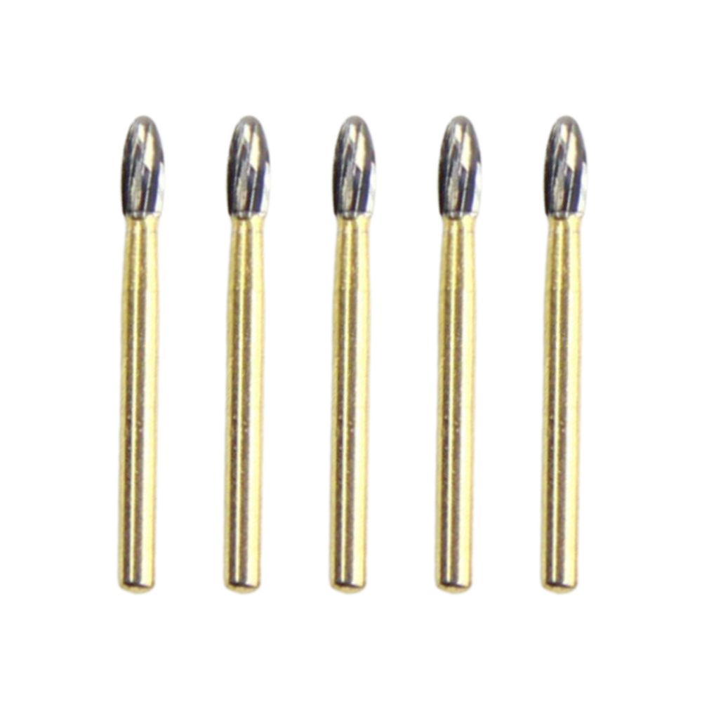 Egg Trimming and Finishing Tungsten Carbide Burs FG High Speed Golden Dental Burs